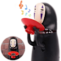 Miniatyrbilde 4 av 5: 1 stk (Svart) No-Face Myntboks Mann Automatisk Spis Mynt Spargris
