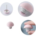 Miniatyrbilde 3 av 5: 16 stk Rosa Dynefeste, Søte Runde Dynetrekk Klips, Plast