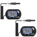 2-pack Digital Akvarietermometer LCD Fisktank Vatten
