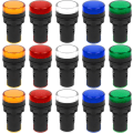 Miniatyrbilde 1 av 5: 15 stk Indikatorlys 220v Indikatorlys LED Indikator LED