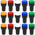 Miniatyrbillede 1 af 5: 15 stk. Indikatorlys 220v Indikatorlys LED Indikator LED