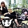 Miniatyrbild 5 av 5: Baby Barnvagnskrokar För Leksaker, Barnvagnskrokar Universal Skötväskkrok För Barnvagn 360 Rotation Stora Barnvagnskrokar För Shopping Bil Baksäte Krokar