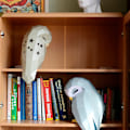 Miniatyrbild 5 av 5: 1 st(st) Uggla Look 3D Handgjord Origami Pussel Geometrisk Papper