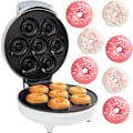 Miniatyrbillede 1 af 5: Mini Donut Maker - Elektrisk Non-Stick Overflade Laver 7 Små Doughnuts - Dekorer, Frost eller Is Dine Egen til Børnevenlig Bagt Dessert Godbid - Unik Sommerbagesaktivitet for Voksne, eller Gave til Hendes