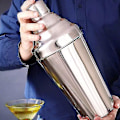 Miniatyrbillede 1 af 5: 1,8 l stor rustfri stål cocktail Boston Bar Shaker: 3-delt sæt |