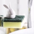 Miniatyrbillede 3 af 5: Kreativ Kanin Baeket Svampe Køkkenvask Køkkenvask Opbevaring