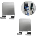 Miniatyrbillede 1 af 5: Razorholder Multifunktionelle Væghængere, Badeværelses Razorholder