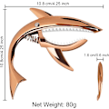 Miniatyrbillede 2 af 5: 1 Shark Tuning Clip, Guitar Tuning Clip i Zink Legering (Rosaguld)