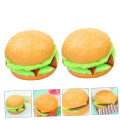 Miniatyrbilde 3 av 5: 2 hamburger klemmeleker