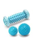 Fotmassager 3-pack - 2 Massagebollar för Plantar Fasciit - 1