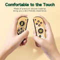 Miniatyrbillede 5 af 5: Switch Tommelgreb Hætte til Zelda Tears of The Kingdom Joy Con, Silikon Joystick Hætte Dæksler Tilbehør Kompatibel