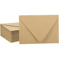 Miniatyrbillede 3 af 5: 10 Konvolutter, A4 Brun Invitation Envelope (Dobbelt Klæbebånd
