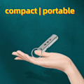 Miniatyrbilde 4 av 5: 8-i-1 SIM-kortplukkverktøy - Multifunksjonell nøkkelring med neglesliper, flat/philips-skrutrekker, pakkeboksåpner
