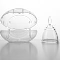 Miniatyrbillede 2 af 5: Silikon Menstruationskop Kvindelig Hygiejnisk Menstruationskop Copa (M)