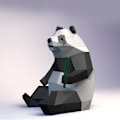 Miniatyrbillede 3 af 5: 1 stk. 3 stk. 3D Origami Håndlavet Papirdyr Origami til Børn