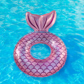 Miniatyrbillede 2 af 4: Havfrue Badebold, PVC Oppustelig Bade Ring, Havfrue Form Pool