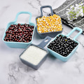 Miniatyrbilde 3 av 4: Plast stabelbar serveringsbrett | Forrett, Charcuterie, Mat, Snacks, Dessertfat | Gjenbrukbar
