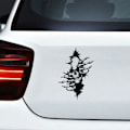 Miniatyrbillede 2 af 5: csparkv-Skull Skull Horror Stickers Dekal Sticker Mærkat Til Bil