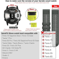 Miniatyrbilde 4 av 5: Klokkerem for Fenix ​​7X/Fenix ​​6X/Fenix ​​5X, Quickfit 26mm