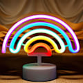 Miniatyrbillede 1 af 5: Regnbue Neonlys Regnbue Lampe Regnbuegaver til Kvinder USB/Batteridrevet Neon Regnbue Lys Regnbuegaver til Piger