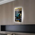 Miniatyrbild 4 av 5: Led-personifierad affirmationspegel Led-ljus Jag är smart Jag är vacker Jag är glad Jag är självsäker Tjejer Kvinnor Tonåring Citat Inspirerande...