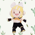 Miniatyrbild 4 av 5: Docka Leksak AI Vocaloid Söt Sång Action Mjuk Leksak Kawaii Figur för Fans Present (Kagamine Rin)