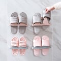 Miniatyrbillede 4 af 5: 1 stk (Pink) Væghængt Tøffelstativ Væghængt Tøj