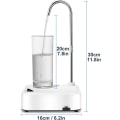 Miniatyrbilde 2 av 5: 1 stk (Svart) Vannflaskedispenser til skrivebord, USB-lading