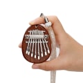 Miniatyrbillede 2 af 5: Mini 8 Tone Pushkin Kalimba Gaveæske med Dekorativ Rygsæk + Snøre
