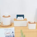 Miniatyrbillede 4 af 5: Kosmetik Vævsæske Rektangulær Tassel Hætte Vævsæske til