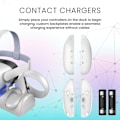 Miniatyrbilde 6 av 8: Headset & Controller Charge Dock for Meta Quest 2