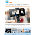 Miniatyrbild 3 av 5: Gimbal Stabilisator för Smartphone, 2-axlig Automatisk Ansiktsföljning Selfie Stick för iPhone, 360° Rotation med Fjärrkontroll för Android