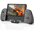 Miniatyrbild 1 av 5: Switch-kontroller för Nintendo Switch/OLED, Uppgraderad Fullstorleks Ergonomisk Handhållen Läge Nintendo Switch OLED Kontroller