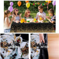 Miniatyrbild 4 av 5: Set med 2 Engångsdukar Plastduk Rektangulär