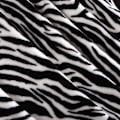 Miniatyrbillede 2 af 5: (130 x 160 cm, Zebra) Oversized Farvet Blød Fleece Kasttæppe