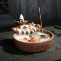 Miniatyrbillede 3 af 5: 1 stk Fisk Vandfald Tilbageflow Røgelsebrænder Kegle, Hjem