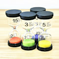 Miniatyrbillede 1 af 5: (4 stk) Sandur, 6 Farver Timeglas Timeglas Timer