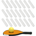 Miniatyrbild 1 av 5: 30 stycken silvervita självhäftande blyvikter för pickleballracket