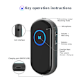 Miniatyrbilde 3 av 5: Bluetooth 3,5 mm Jack Bluetooth 5.0 Aux-mottaker Bluetooth 5.0
