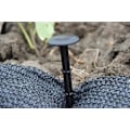Miniatyrbillede 4 af 5: 30 stk. 4,3 tommer robuste plastikpløkkeanker Rustfrit til at holde landskabsstof, græsplænekanter, telte, spilnet ned