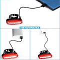 Pikkukuva 4 / 5: Pyörän takavalo, USB-ladattava COB LED -takavalo