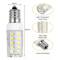 Miniatyrbild 5 av 5: E12 Mini LED-lampor för hemmet 5W energisparande lampor för kylskåp mikrovågsugn
