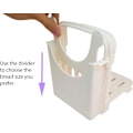 Miniatyrbilde 2 av 5: Brødskjærerguide for hjemmelaget brød - Sammenleggbar og justerbar - Til 5 forskjellige tykkelser