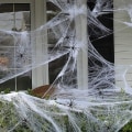 Pikkukuva 3 / 4: Teko hämähäkinseitit Halloween-juhliin ulkokäyttöön