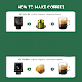 Miniatyrbild 2 av 5: Återanvändbar Kaffe-Adapterkonverterhållare för Original