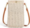 Crossbody-tasker, Kvinders Casual Vævet Halm Vævede Tasker, Vævet