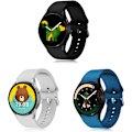 Miniatyrbillede 1 af 5: 3 stk. Spændebånd uden mellemrum Kompatibel med SAMSUNG Galaxy Watch 5/4 40mm