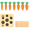 Miniatyrbillede 2 af 5: Ancaixin Montessori Legetøj til Babyer 6-12 Måneder, Trælegetøj til 1-Årige Drenge og Piger, Lærende Gulerodshøst Legetøj til Småbørn, Form Sortering Matchende Puslespil, Udviklingsmæssige Fødselsdagsgaver
