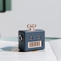 Miniatyrbilde 1 av 5: 1 stk Bluetooth-høyttalere Mini Søt Robot Bærbar Trådløs