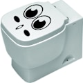 Miniatyrbild 2 av 4: Stora ögon o mun WC-dekaler, väggdekaler för WC, badrum